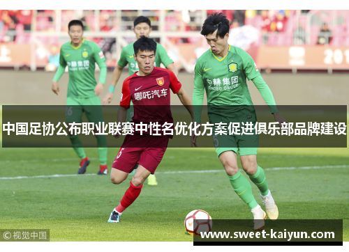 中国足协公布职业联赛中性名优化方案促进俱乐部品牌建设 中国足协公布职业联赛中性名优化方案促进俱乐部品牌建设